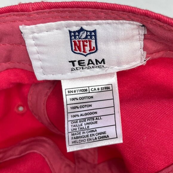 NFL Steelers Hat Womens Pink Strap Back OS Adjustable Logo Fanwear - Picture 7 of 7